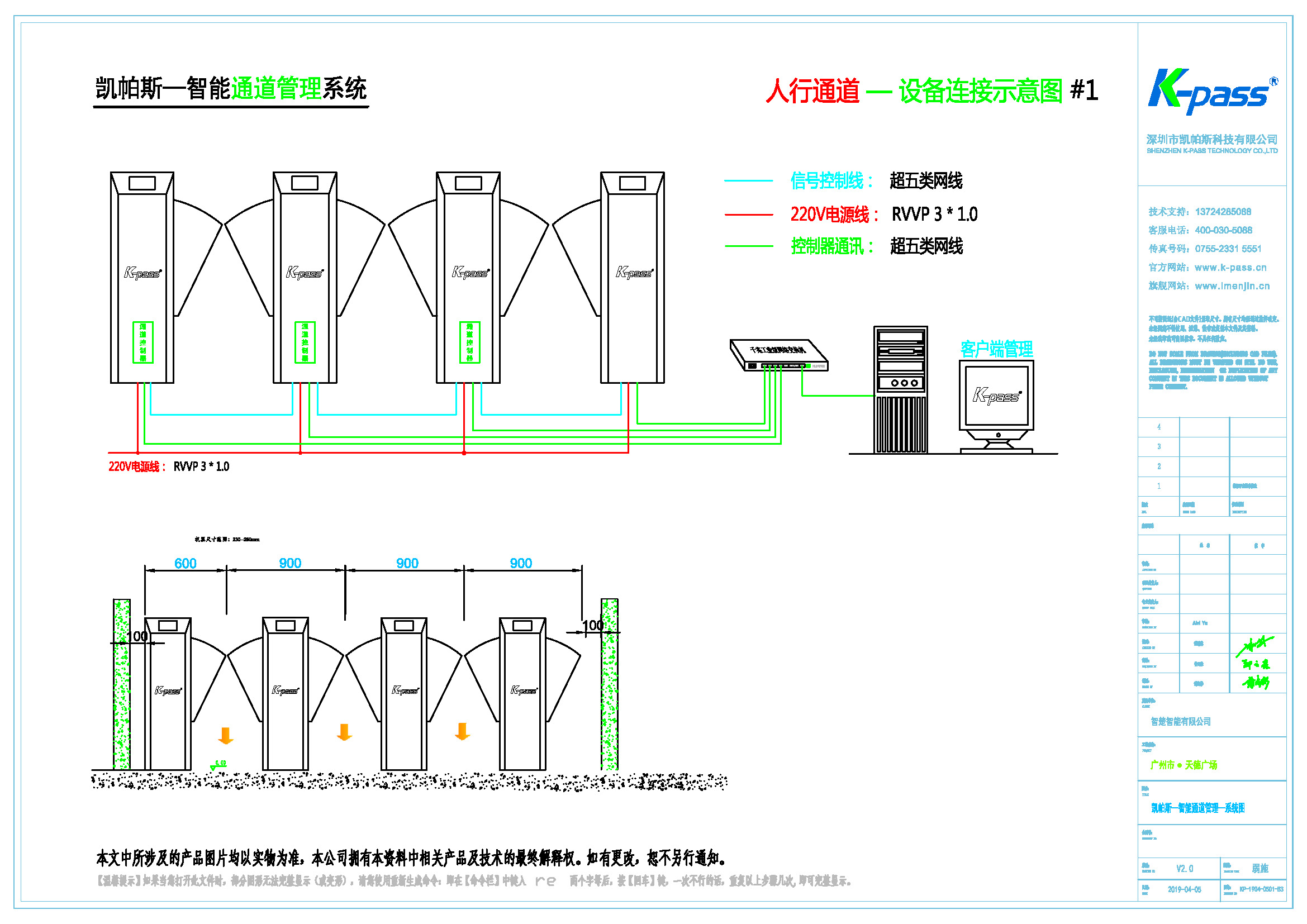 通道管理系统